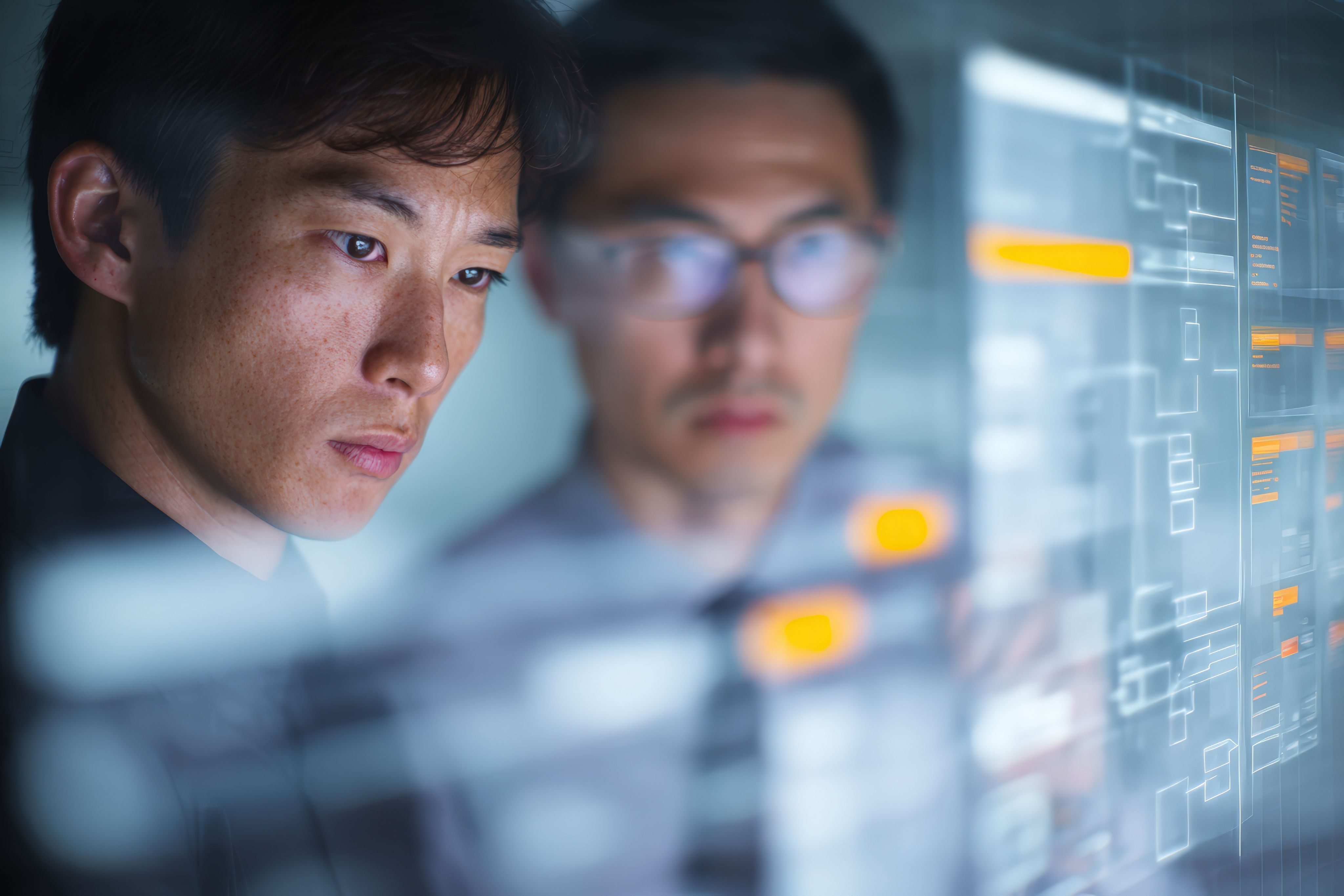 imagem de pessoas ao trabalho